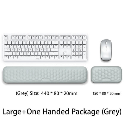 Ergonomic Keyboard & Mouse Wrist Rest Set